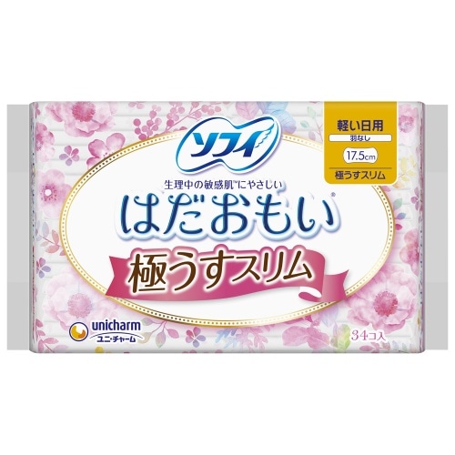 ソフィはだおもい極うすスリム175 羽なし34枚