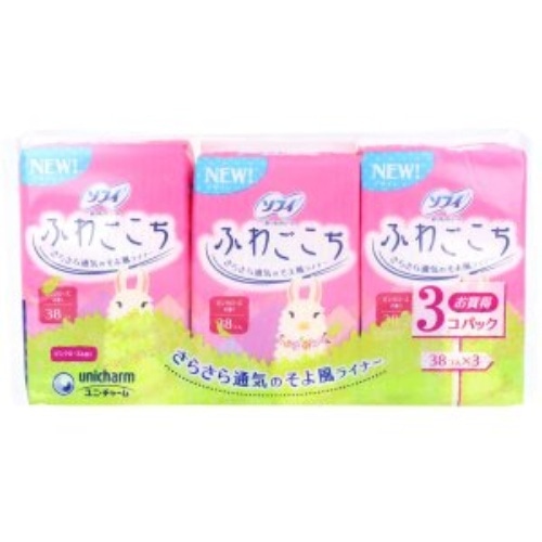 ソフィ ふわごごちローズ 38枚×3