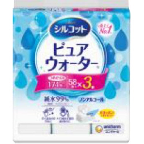 シルコット ピュアウォーター 3P [1個]