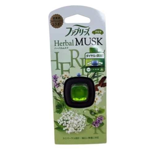 ファブリーズイージークリップ ハーバルムスク 2.4ml