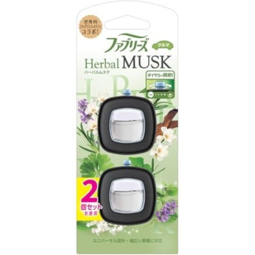 ファブリーズイージークリップ ハーバルムスク 2個パック