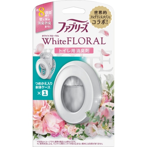 ファブリーズW消臭トイレ用消臭剤 ホワイトフローラル 本体 6.3ml