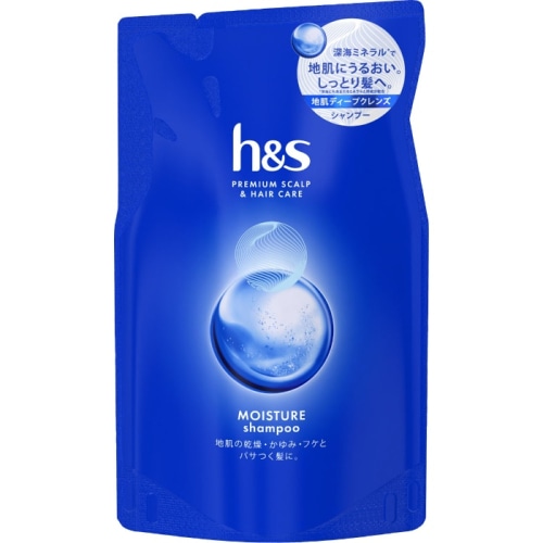 h＆s モイスチャー シャンプー つめかえ 315ml