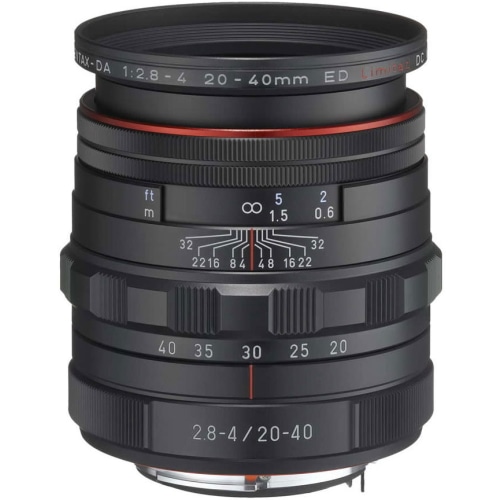 HD PENTAX-DA 20-40mmF2.8-4ED Limited DC WR DA 20-40mm Ltd BLACK ブラック