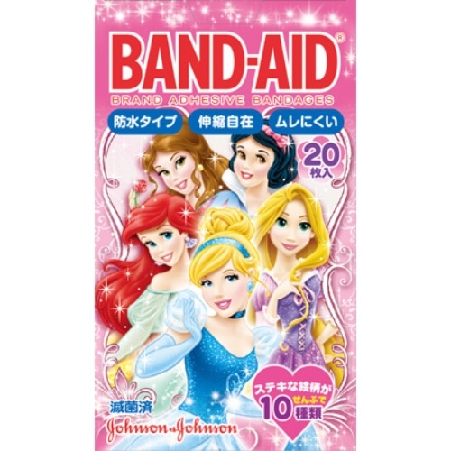 バンドエイド ディズニープリンセスN 20枚入り
