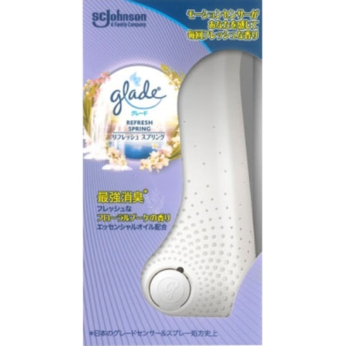グレード 消臭センサー&スプレー リフレッシュスプリング 本体 18ml
