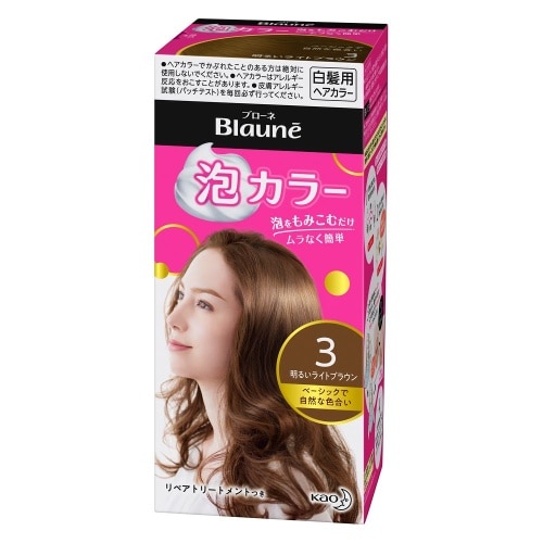 ブローネ泡カラー 3 明るいライトブラウン