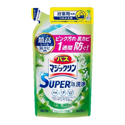 バスマジックリンSUPER泡洗浄 詰替300ml [1個]