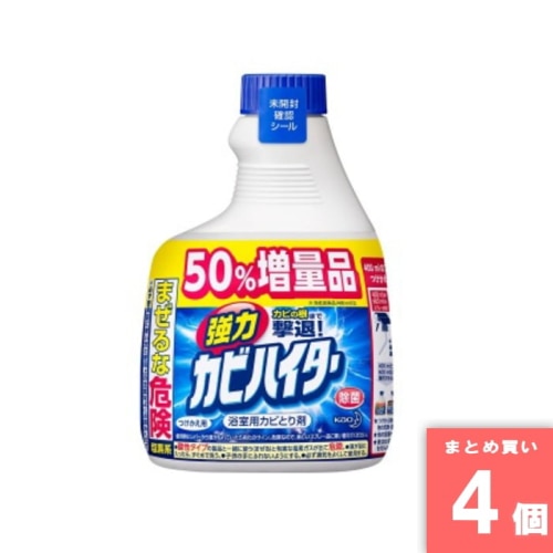 [取寄10][まとめ買い]【4個セット】強力カビハイター つけかえ 600ml [4901301331809]