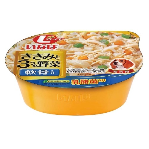 いなばペットフード Lカップささみと3つの野菜軟骨入り [280g]
