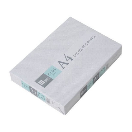 カラーコピー A-4 ブルー 500枚