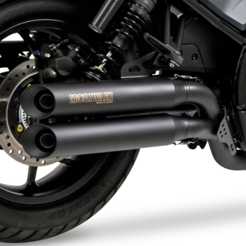 01810-401T5-00 REBEL1100 21- FullExhaust CROSS TWIN BLACK
