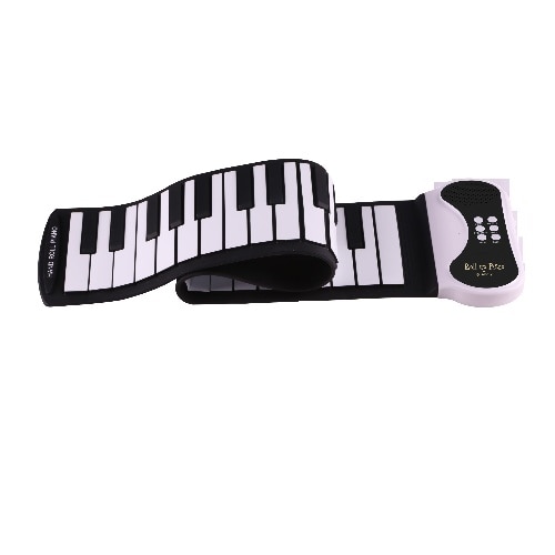 ロールアップピアノ SMALY-PIAN-49 ブラック