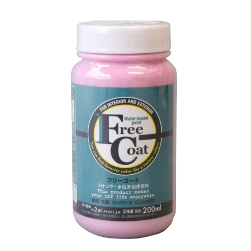 フリーコート200ml ポンパドールピンク