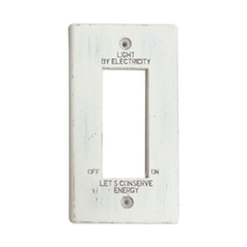 スイッチプレート 71600019 ホワイト