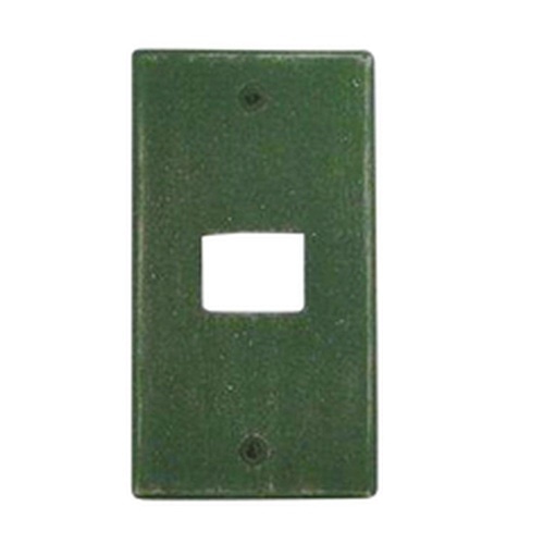スイッチプレート グリーン1口 71600008 緑