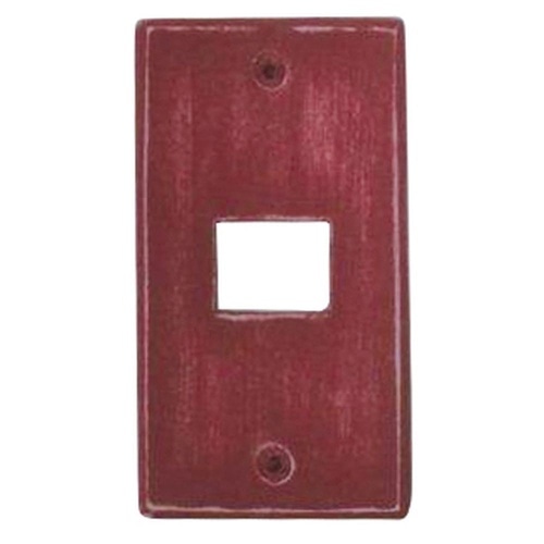 スイッチプレート レッド1口 71600014 赤