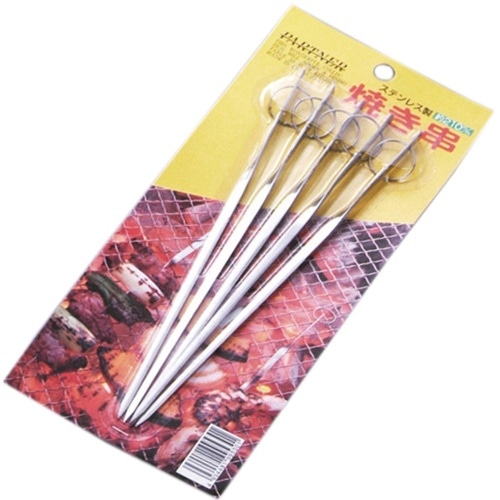 ステンレスヤキグシ 210MM 5P