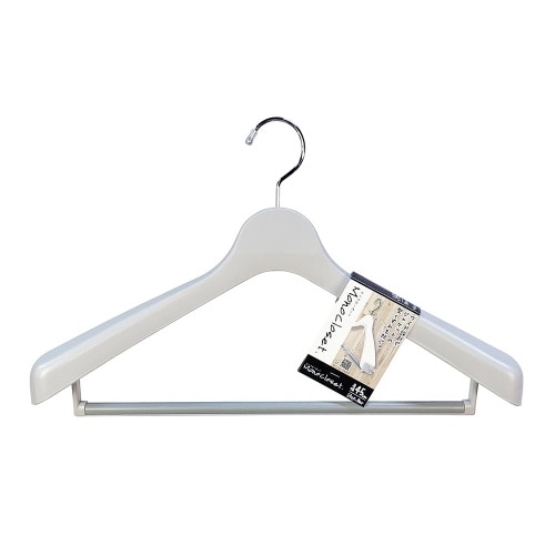 モノクローゼットスーツハンガーストップ45グレー [1本]