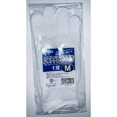 ソフトドライブ手袋 1双 Mサイズ D-530