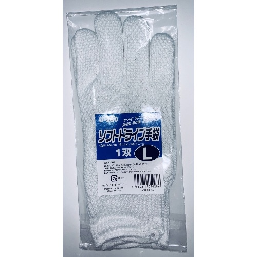 ソフトドライブ手袋 1双 Lサイズ D-530