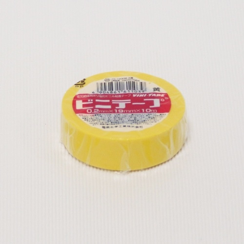 ビニールテープ #101 19X10M/Y イエロー