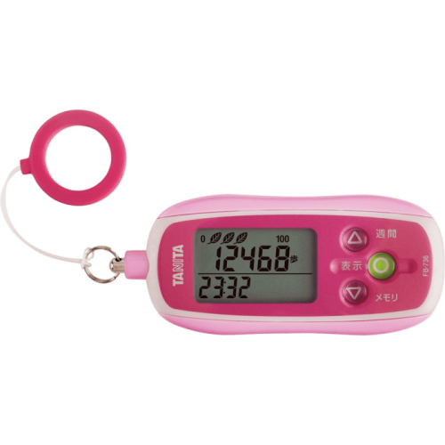 FB-736 PK ピンク (防犯ブザー付き3Dセンサー搭載歩数計)