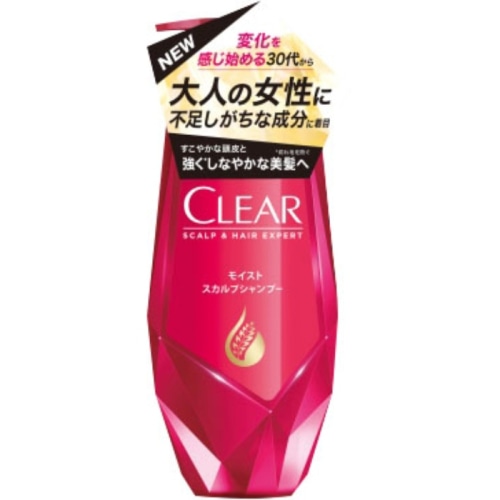 クリア モイスト スカルプシャンプー ポンプ 370g