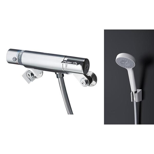 自閉式壁付サーモスタット混合水栓 TMF49CY1 (コンフォートウエーブ1モード)