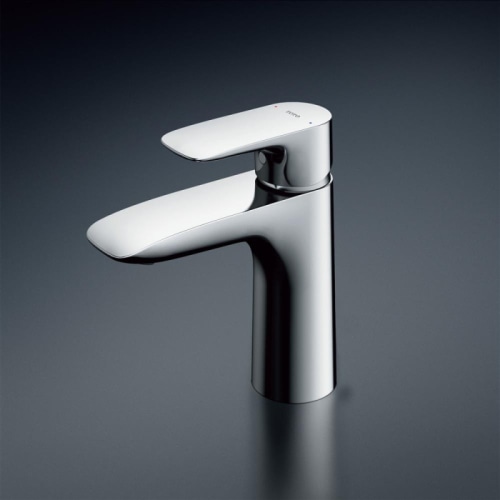 台付シングル混合水栓 TLG04303JA (エコシングル、共用)