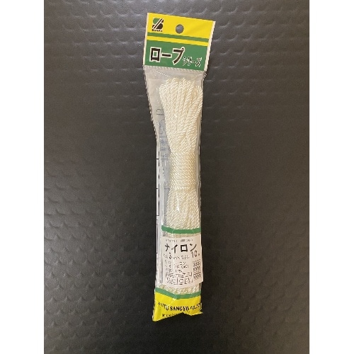 ナイロンロープ 3mm×10m HR-040 ホワイト