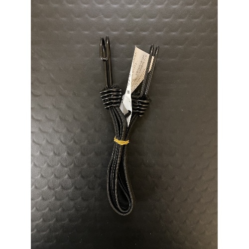 バンジー平ゴム 黒 9X30 HR-1660 ブラック