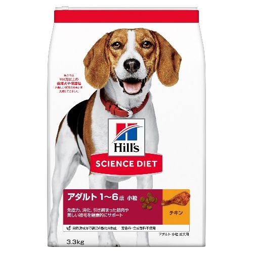 日本ヒルズコルゲート ヒルズアダルト小粒成犬用 [3.3kg]
