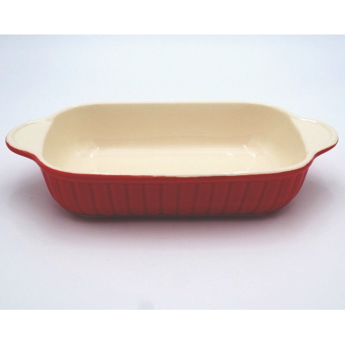 カラー舟型 グラタン 赤