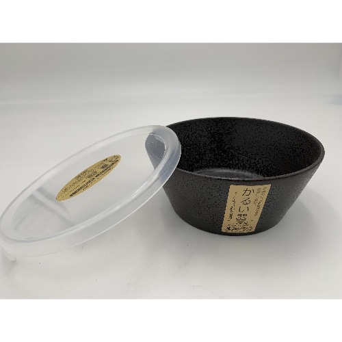 ノンラップ鉢（中）銀彩 ブラック [1個]