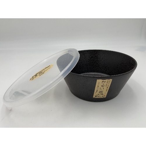 ノンラップ鉢（大）銀彩 ブラック [1個]