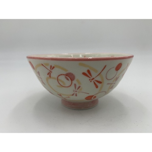 茶碗水玉とんぼ 赤 アカ [1個]