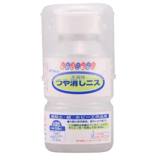 水溶性つや消しニス110ml