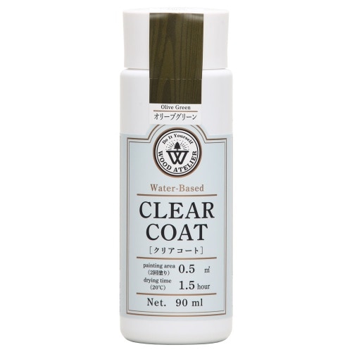 クリアコート90ml オリーブグリーン
