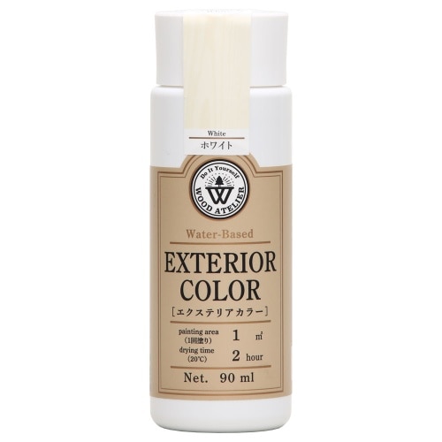 エクステリアカラー90ml ホワイト