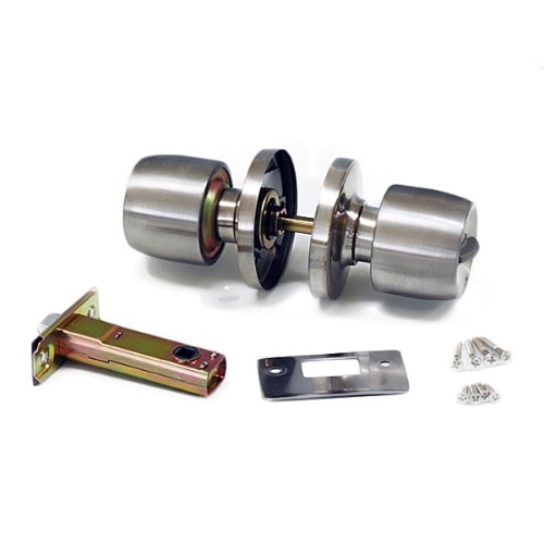 室内握玉 表示錠 NP260W NP260W シルバー [1個]