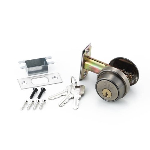 シリンダー本締錠 真中古美60 ブロンズ [1個]