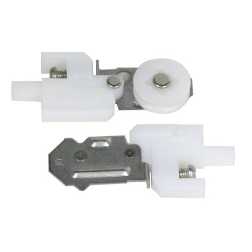 網戸用取替戸車 YKK ビス止 11805・6 シルバー [1組]