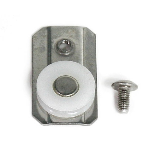 網戸用取替戸車 YKK ビス止 6570 シルバー [1個]