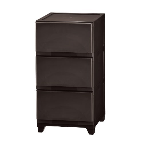 壁付デコニーシーヴォ3段ダークブラウン ダークブラウン [1個]