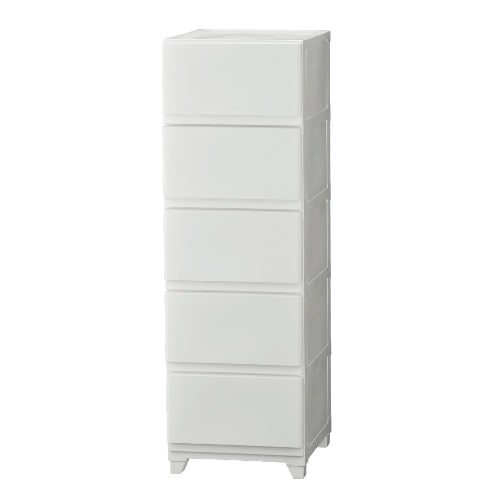 壁付デコニーシーヴォ5段ホワイト ホワイト [1個]