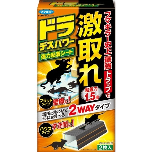 ドラ デスパワー 強力粘着シート 2枚入 [1個]