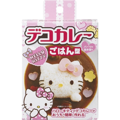 ハローキティ デコカレー ごはん型 LS-7