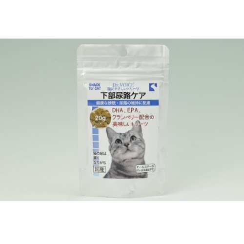 ヴォイス ドクターヴォイス 猫にやさしいトリーツ 下部尿路ケア20g