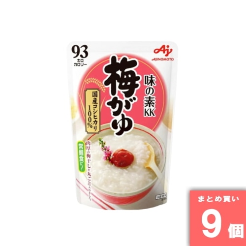 [取寄10][まとめ買い]【9個セット】梅がゆ 250g [4901001052356]